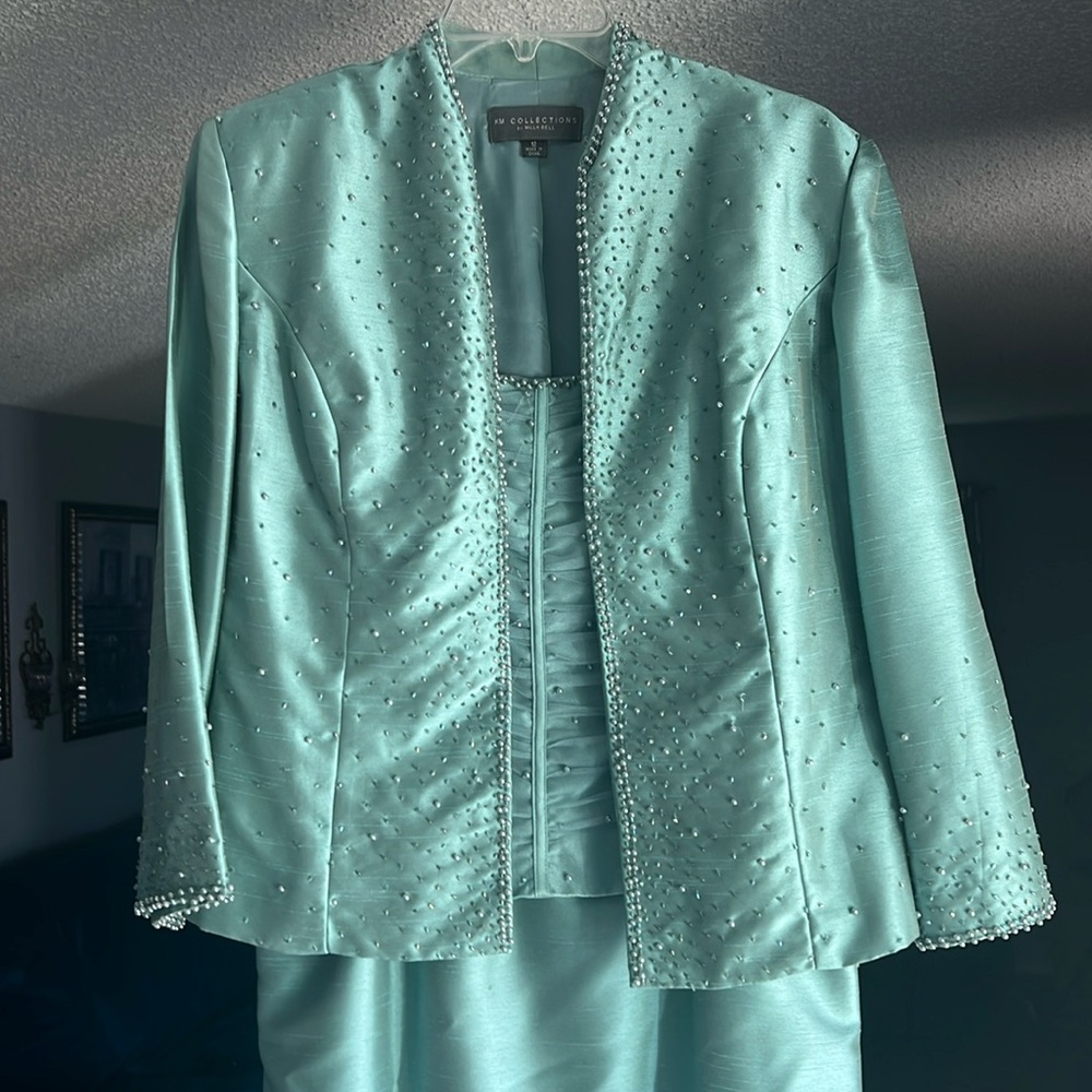 Teal Gown